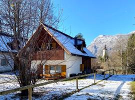 Chalet Fisherman's Cottage, cabin in Bohinj