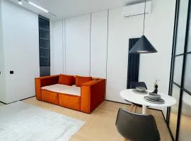 Modern renovations in the historic center near Arbat Mega Park