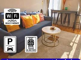 Cosy & Lumineux 6 min PARIS La Défense PARKING 5 pers, hotel v destinaci Suresnes