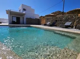 Aether Mykonos 3BR Villa with Serene Port & Town Views