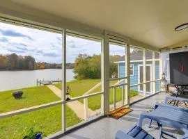 Lakefront Getaway with Dock and Views in Macon!