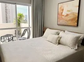 Garden Luxuoso com espaço ao ar livre I Palhano