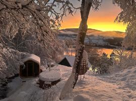 Botanisk Spa-retreat - Badstue & Foss - Magisk sted, hotel v destinaci Vossevangen