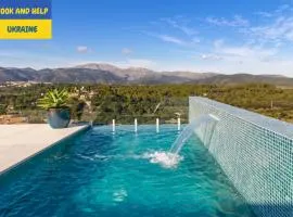 Olivera Casa de lujo para 8 piscina en la terraza