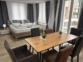 Modern 80qm Flat with Balcony & free Parking