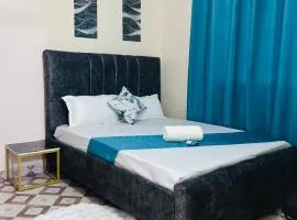 Kofi's Cave - 1 bedroom Apartment with Balcony, WIFI, Gym and private Car park near Kisumu Airport