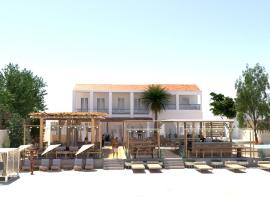 Newquay beach club, hotel en Kavos