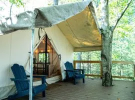 Blue Heron's Nest - Glamping Tent in the Gorge with AC