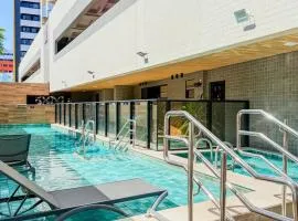 STUDIO DESIGN 3 - AP 408 · Estúdio premium com lazer tipo resort na Pajuçara!