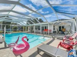 Fishing Dock and Grill Pet-Friendly North Port Home