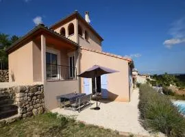 Lovely villa in Joyeuse with private swimming pool