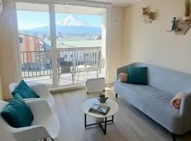 Departamento nuevo vista al Volcán con balcón