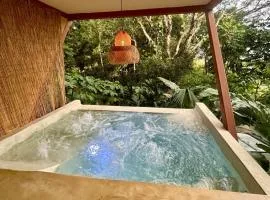 Cabaña El Mamoncillo - Jacuzzi Privado con Calefacción y Malla Catamarán - Cerca a Medellín