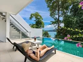 Private 3-Storey Pool Villa Atika 10, for 7, views of Patong Bay