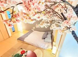 AYA Funabashi#104 Enjoy the cherry blossoms in full bloom, Tatami experience, Funabashi station near by, Many restaurants & shops, Kid, Long term, Direct airport access, Messe, Disney, Cozy