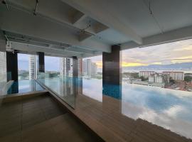 Praicon Tower Hotel Large Suite 3BR - Butterworth，位于巴特沃思的酒店