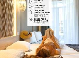 Mykonos Hotel Apart - Maestro, plážový hotel v Oděse