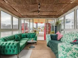 Maison flottante aménagée Terrasse étoilée 20 mn des Champs-Elysées, Park