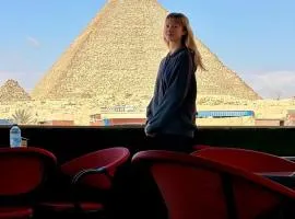 Fantastic pyramids view & grand Egyptian museum
