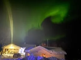 Huset nært blåisvannet