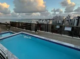 Melhores Flats - Coração de Tambaú, 500m do mar