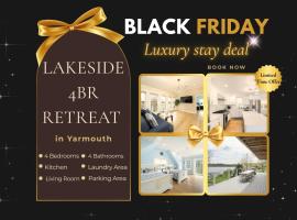 40 - 4BR Lakeview - Lakeside retreat near GJK View, hotel v destinaci Yarmouth