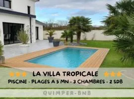 VILLA TROPICALE - Piscine - Plages à 5 min - 3 chambres
