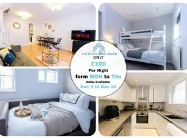 Bright & Modern 2BR Escape Pets Welcome Free Parking Fast WiFi Near Harry Potter Studios