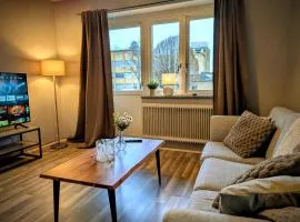 Cosy & modern 3-sleeps apartment near Katrineholm Centre