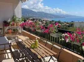 Beau 2 pièces grande terrasse vue mer