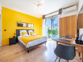 Studio de la plage - Mer, Terrasse et garage &ndash; hotel w Cagnes-sur-Mer