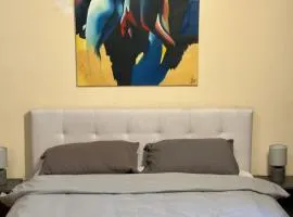 Spacious Two-Bedroom, Balcony and Kitchen Retreat