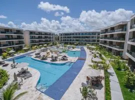 Loft com Piscinas, Academia e Garagem em Muro Alto