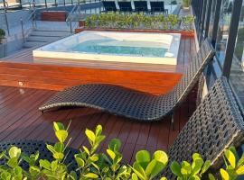 Melhores Flats - Espaçoso, pertinho do mar, wellness hotel v destinaci João Pessoa