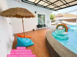 Pattaya private pool villa 3bedroom 3 bathroom near walking street and beach