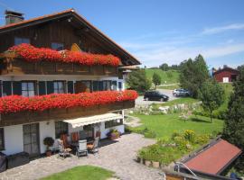 Landhaus Suntheim, apartmen di Wertach