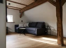 Lehm & Fachwerk Dach-Apartment - Claycation