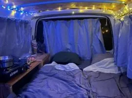 Classical campervan to rent for over 25 years old