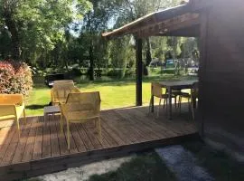 Chalet prestige 13 piscine partagée