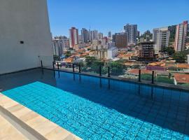 Apartamento 1 Completo com Piscina e Academia ao lado da USP, hotell sihtkohas São Carlos
