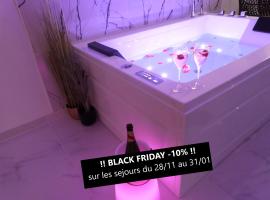 Le Triplex Romantique Balneo duo et Sauna, ξενοδοχείο σε Hermanville-sur-Mer