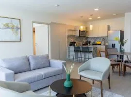 One Bedroom with partial Ocean and City View