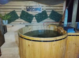 Hostal B&B Vista hermosa del Páramo alto, Laguna Verde、バルパライソのホテル