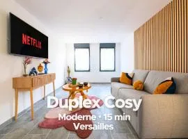 Duplex Cosy - Moderne - 15min Versailles