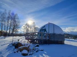 4 Żywioły - całoroczne domki kopułowe w g&oacute;rach, парк-отель в городе Строне-Слёнске
