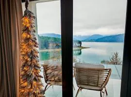 Moon Lake Bicaz - Aurora Sky