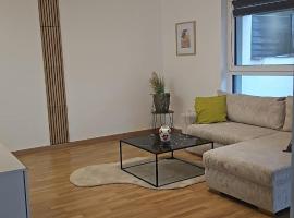 Bright apartment, private parking, hotel in Dudelange