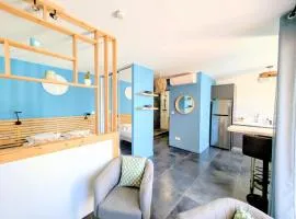 Studio Bleu Cozy - cocon pour 2 à Saint-Gilles