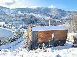 Tiny House, Hautes Vosges, mini casa em Saint-Maurice-sur-Moselle