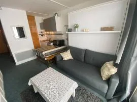 Studio cosy pour 4 avec balcon et Wi-Fi, accès direct aux pistes - FR-1-602-59